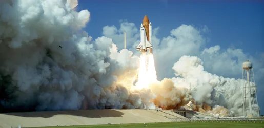 Lanzamiento del transbordador espacial Challenger, 1985